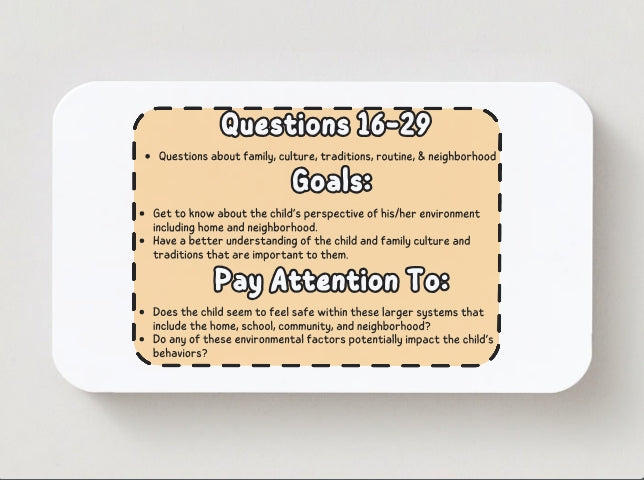 DIGITAL SuperHero Ice-Breaker Game | Play Therapy Intake Assessment Card Game for Child and Family | Diagnostic Tool