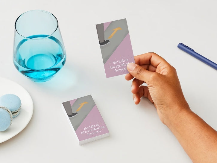 60 Digital Self-Improvement Affirmation Cards